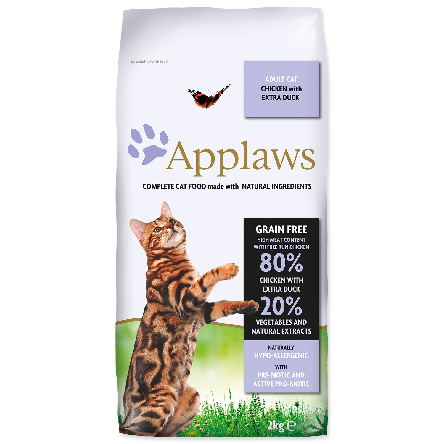 APPLAWS Dry Cat Chicken with Duck 2 kg