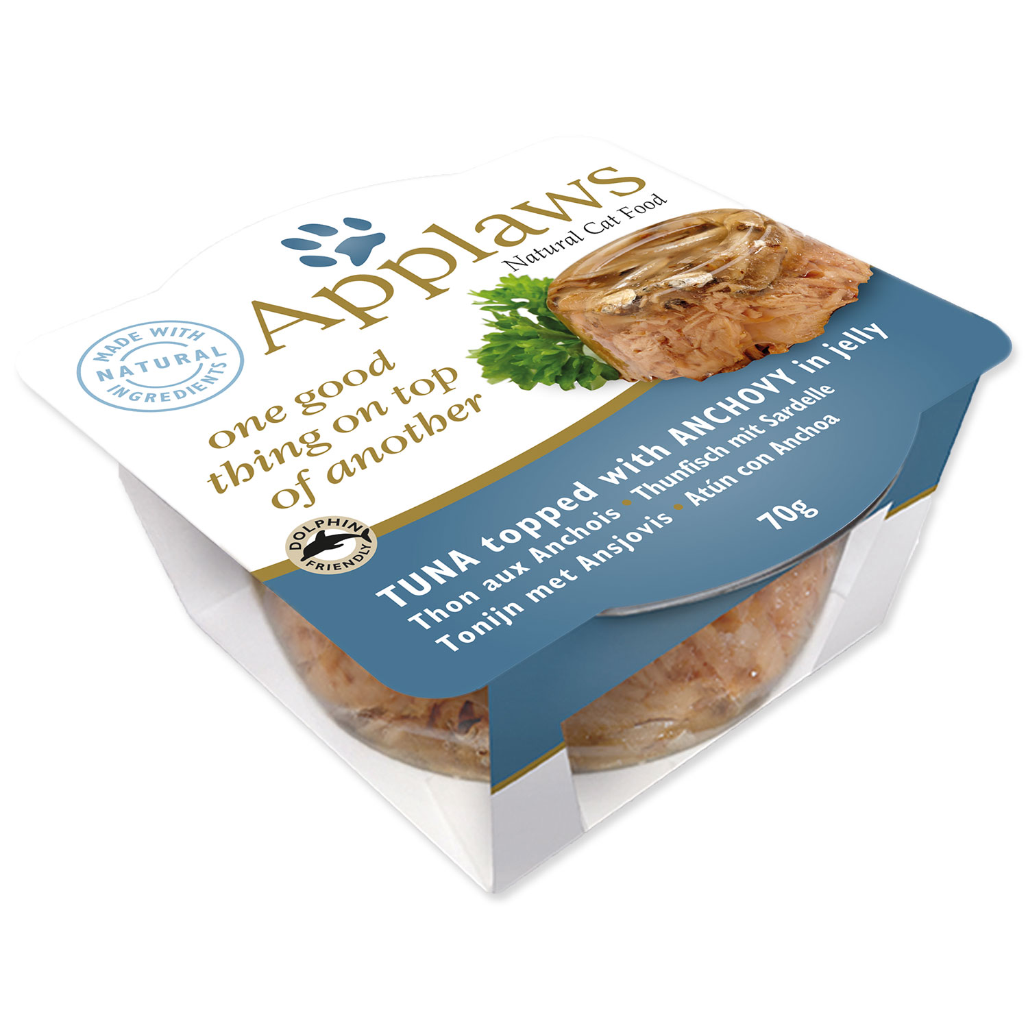 Kalíšek APPLAWS Cat Tuna with Anchovy Layer