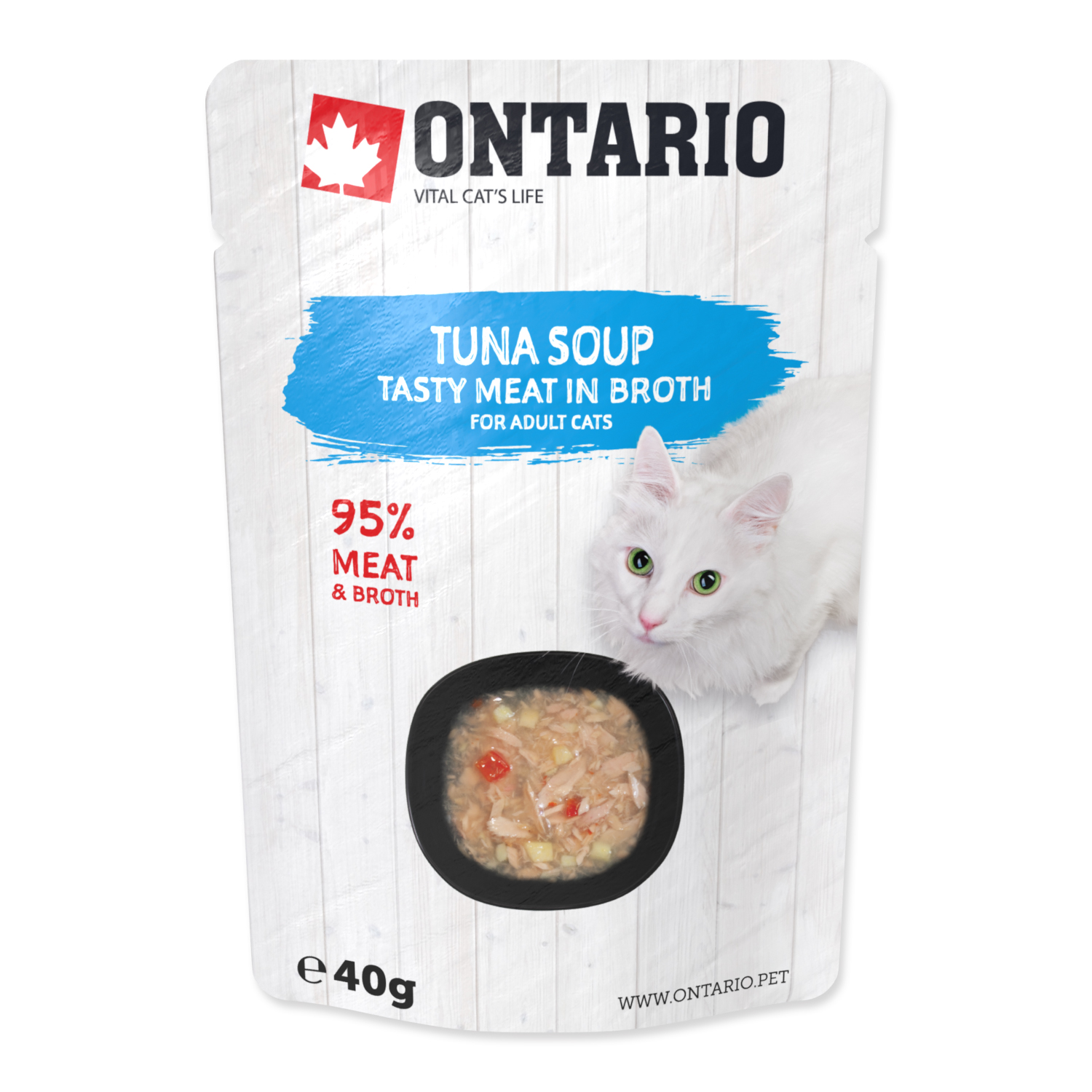 ONTARIO Cat Soup Tuna with vegetables