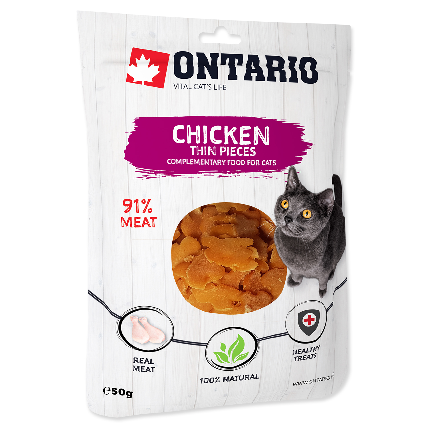 ONTARIO Chicken Thin Pieces, 50 g