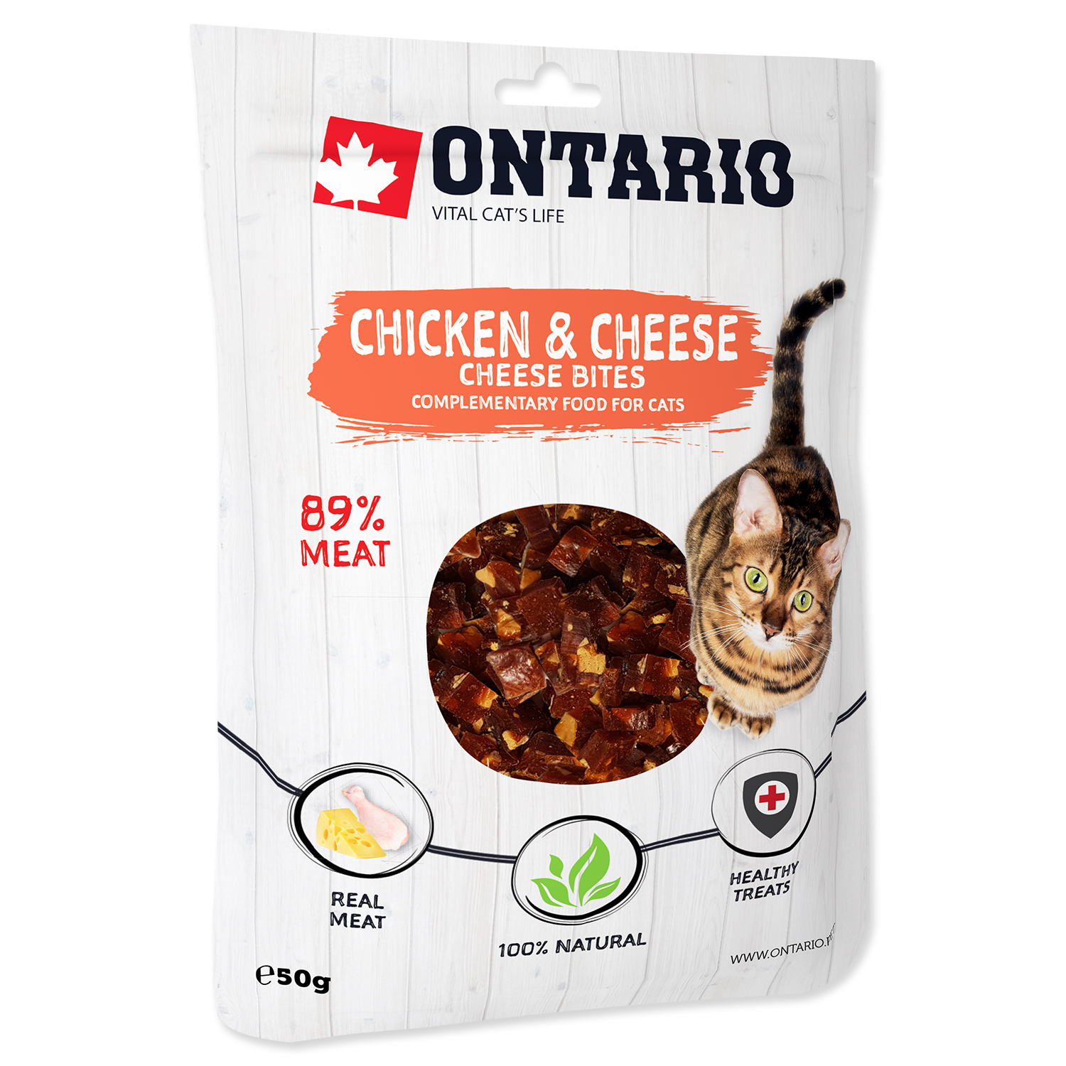ONTARIO Chicken and Cheese Bites, 50 g