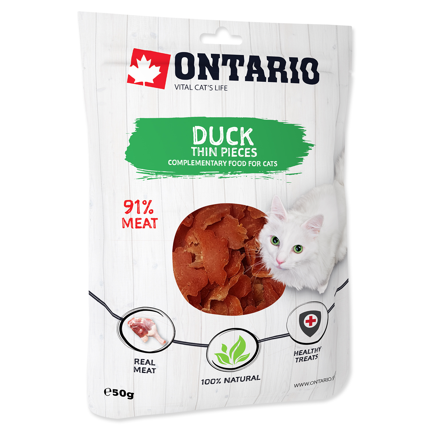 ONTARIO Duck Thin Pieces, 50 g