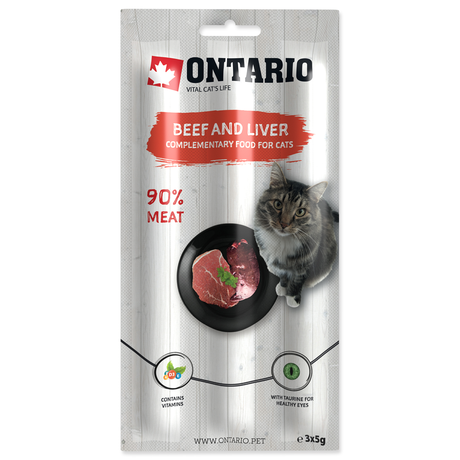 Stick ONTARIO for cats Beef & Liver