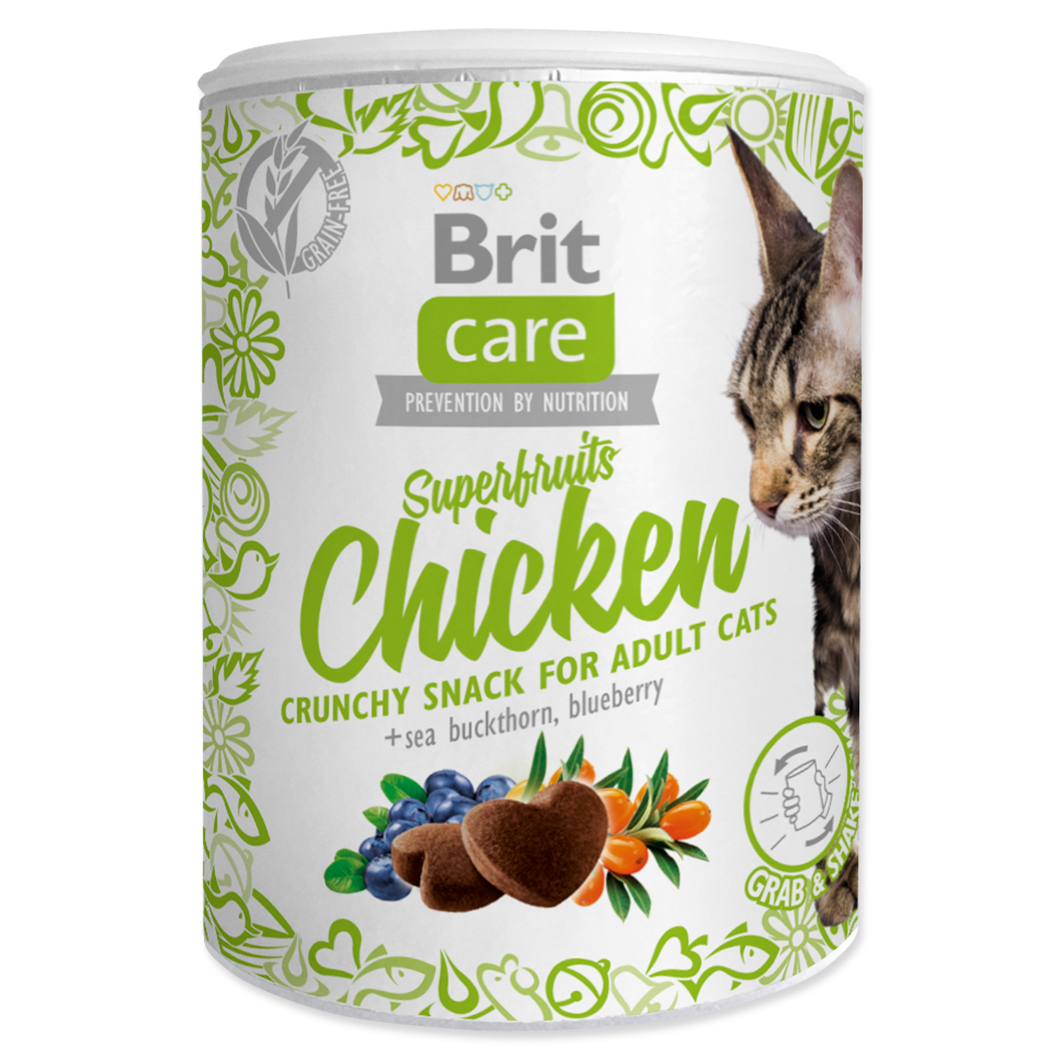 BRIT Care Cat Snack Superfruits Chicken, 100 g
