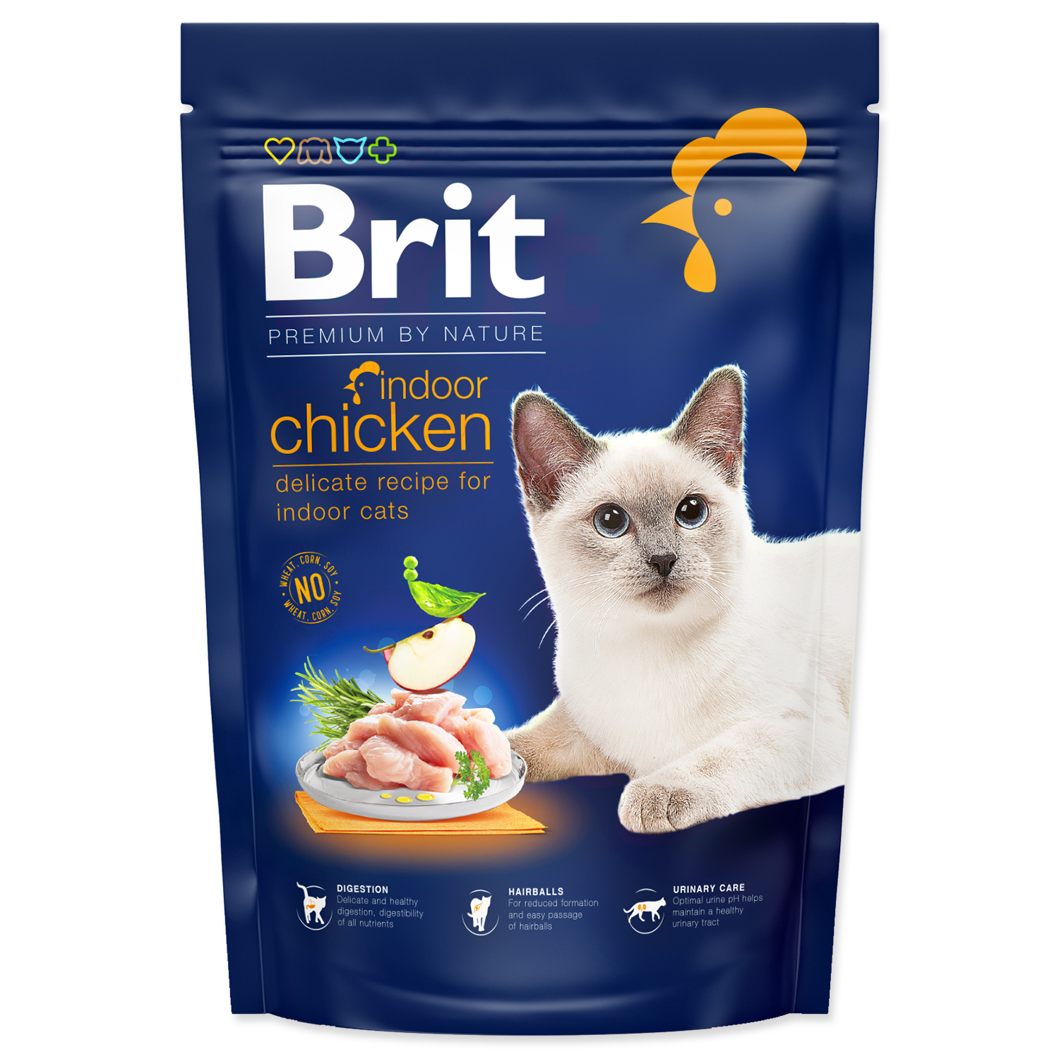 BRIT Premium by Nature Cat Indoor Chicken, 800 g