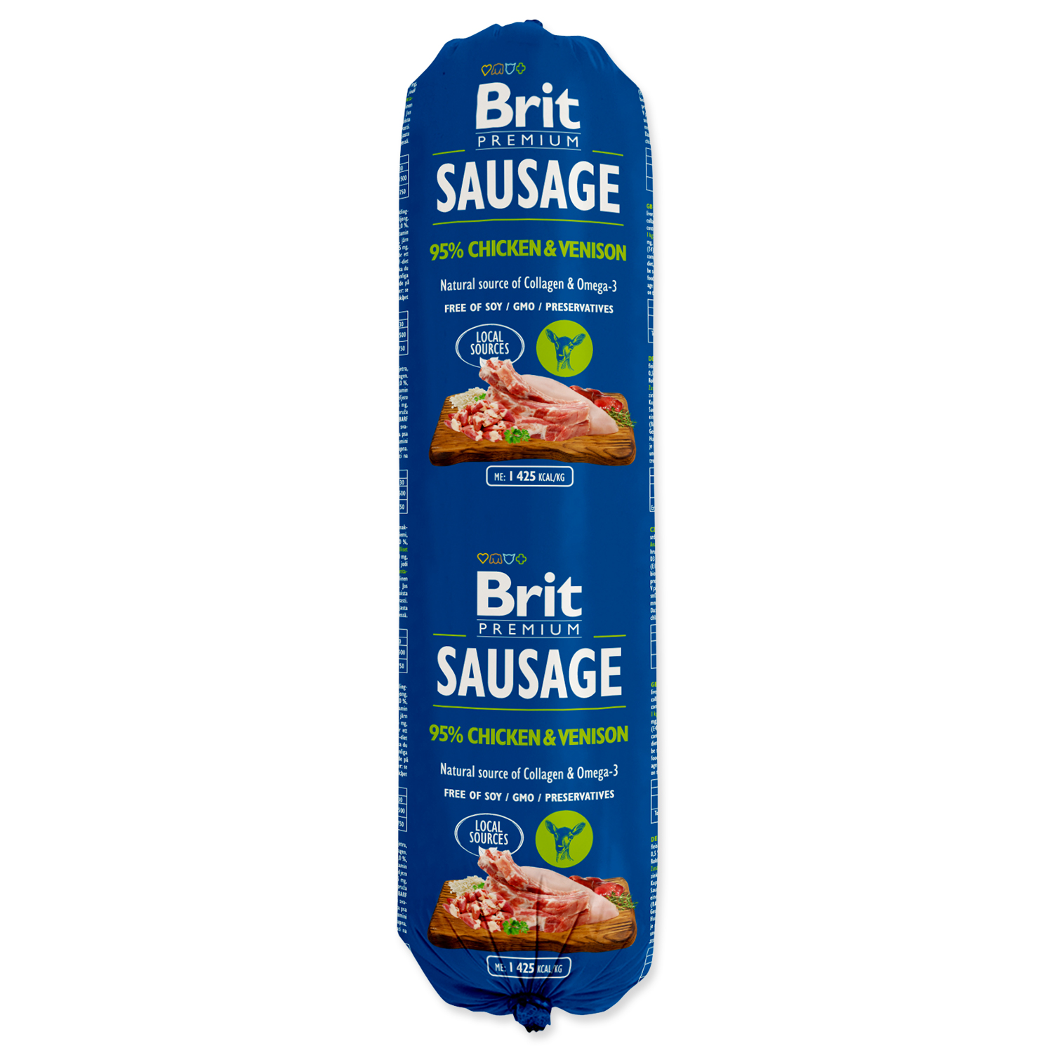 Salám BRIT Premium Dog Sausage Chicken & Venison