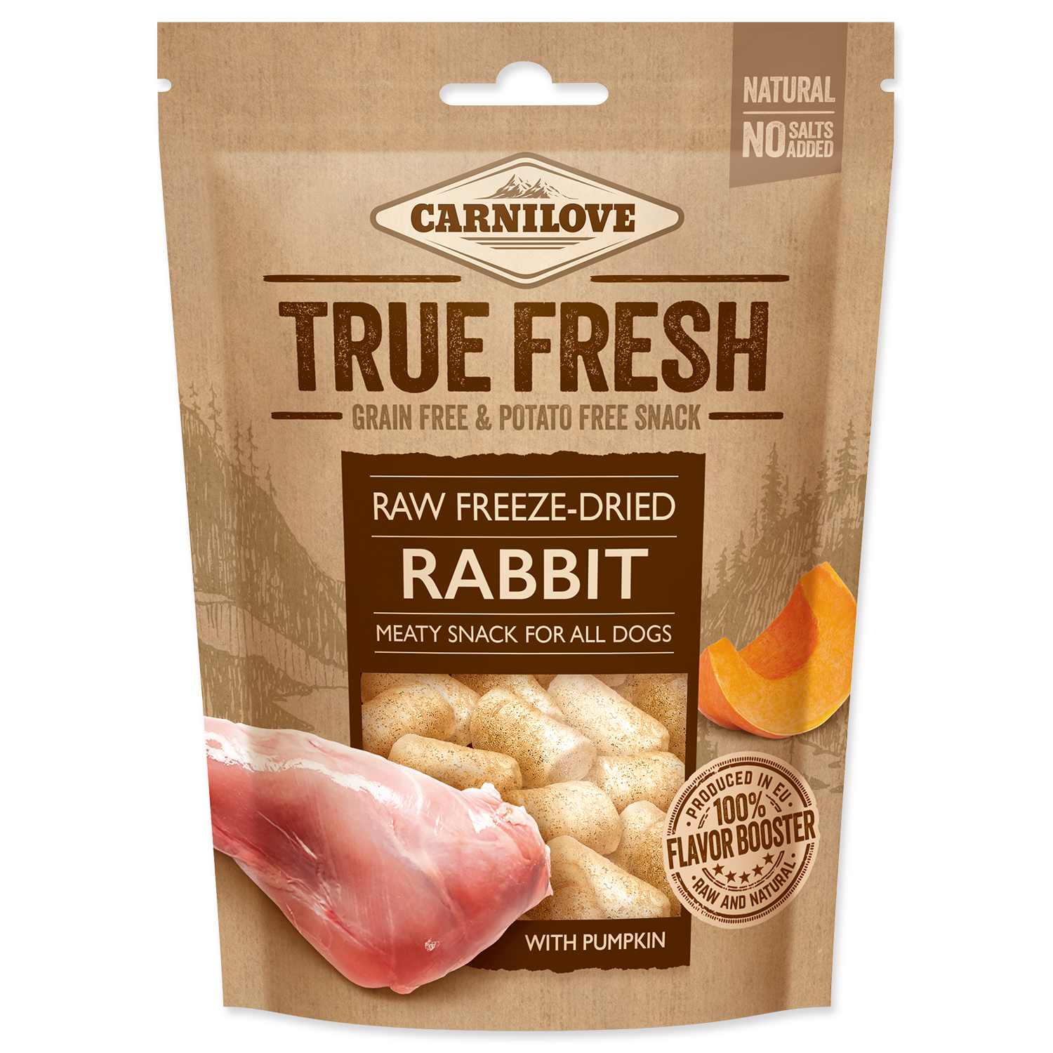 Carnilove Raw freeze-dried Rabbit with pumpkin