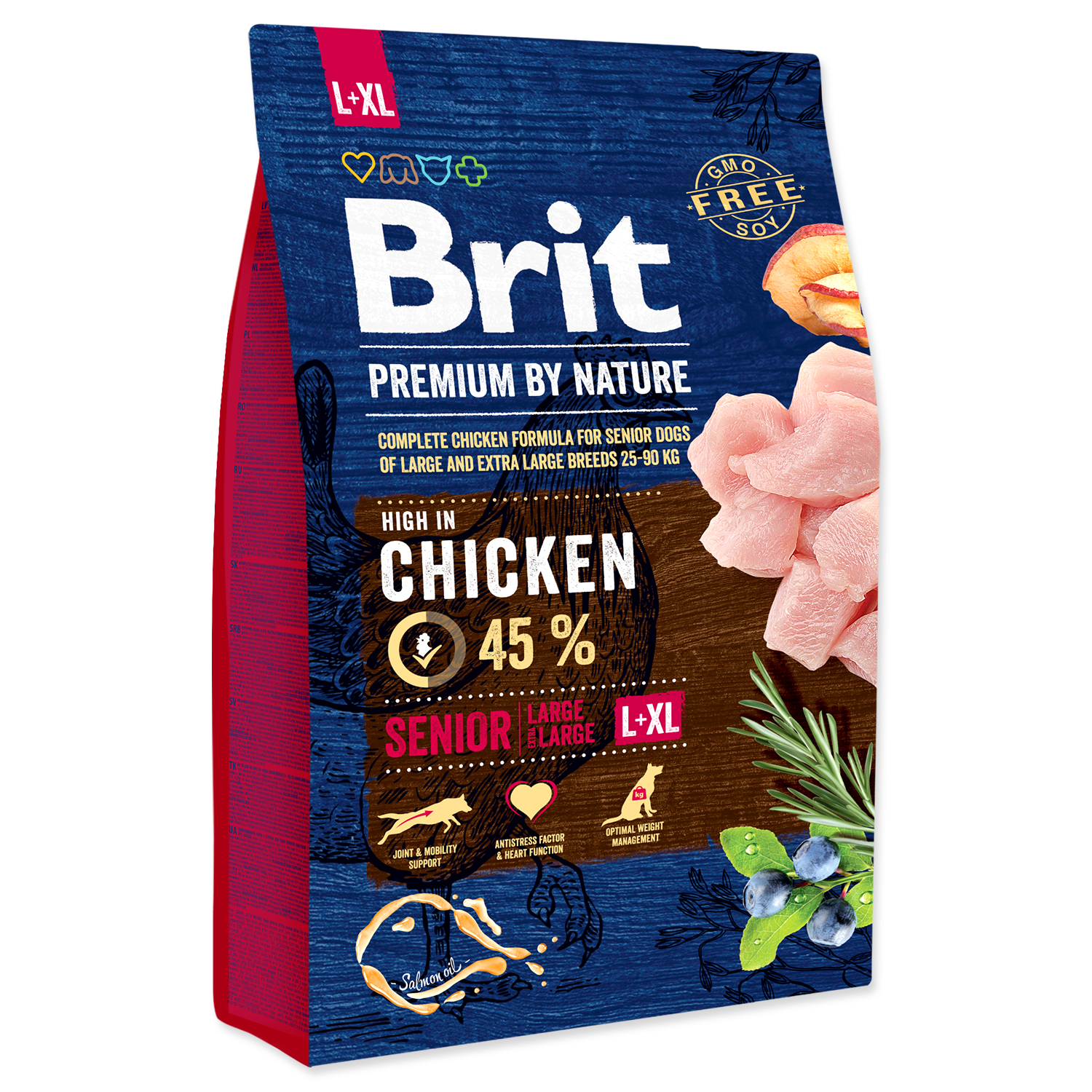 BRIT Premium by Nature Senior L+XL, 3 kg