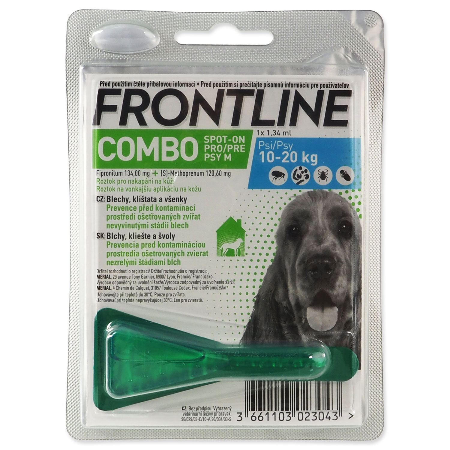 FRONTLINE Combo Spot-On dog M (1,34ml)