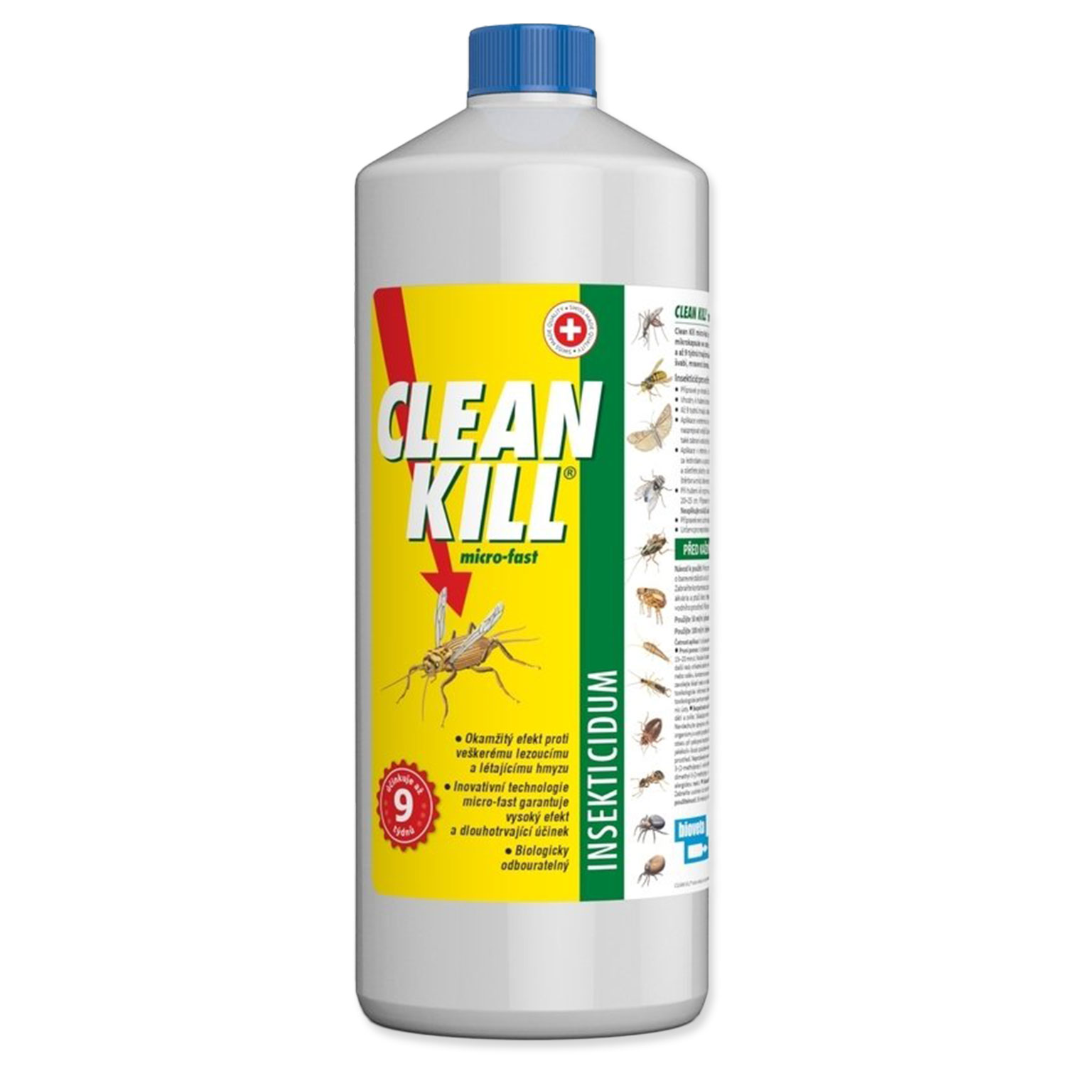 CLEAN KILL micro - fast sprej proti hmyzu, 1000 ml