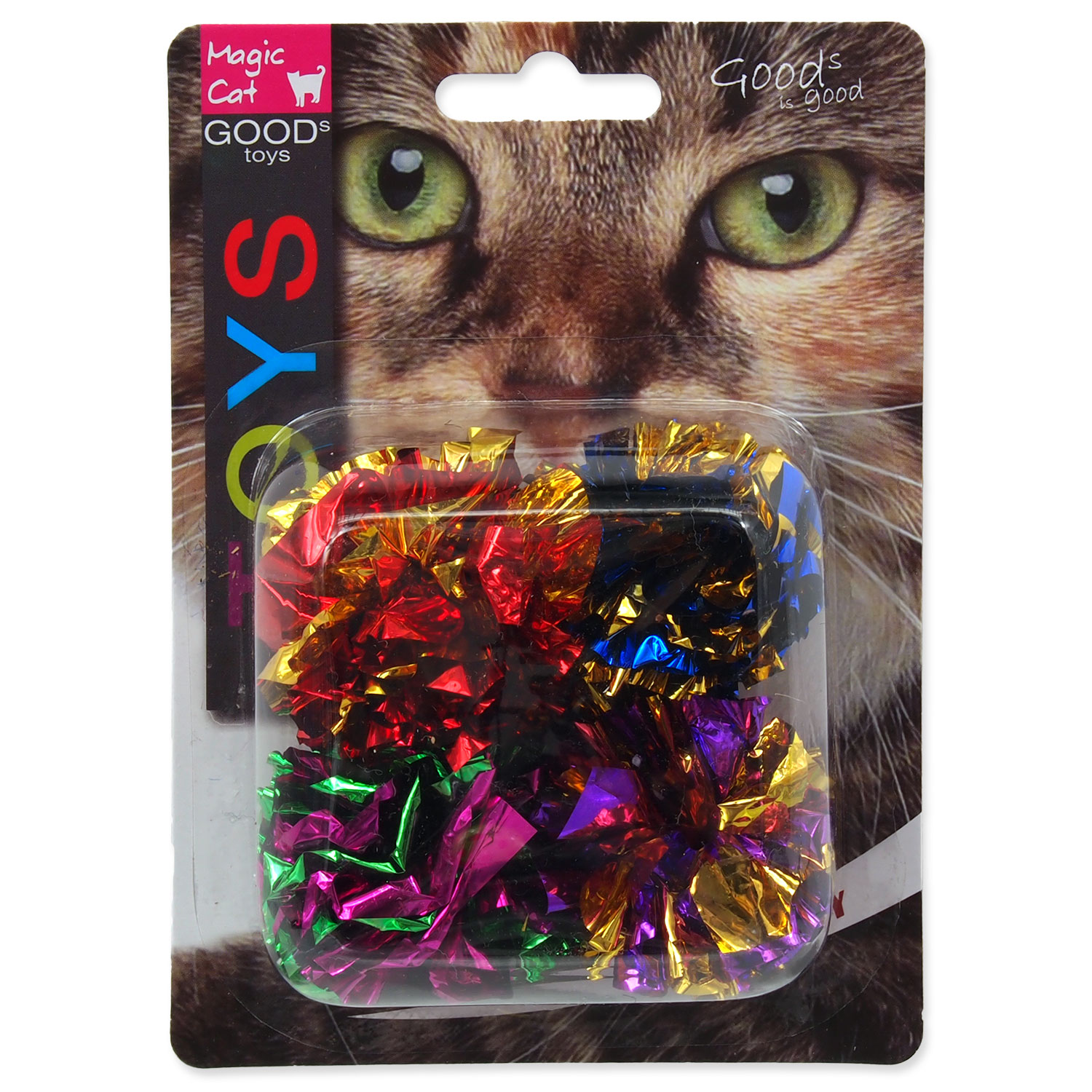 Hračka MAGIC CAT míček lesklý 3,75 cm