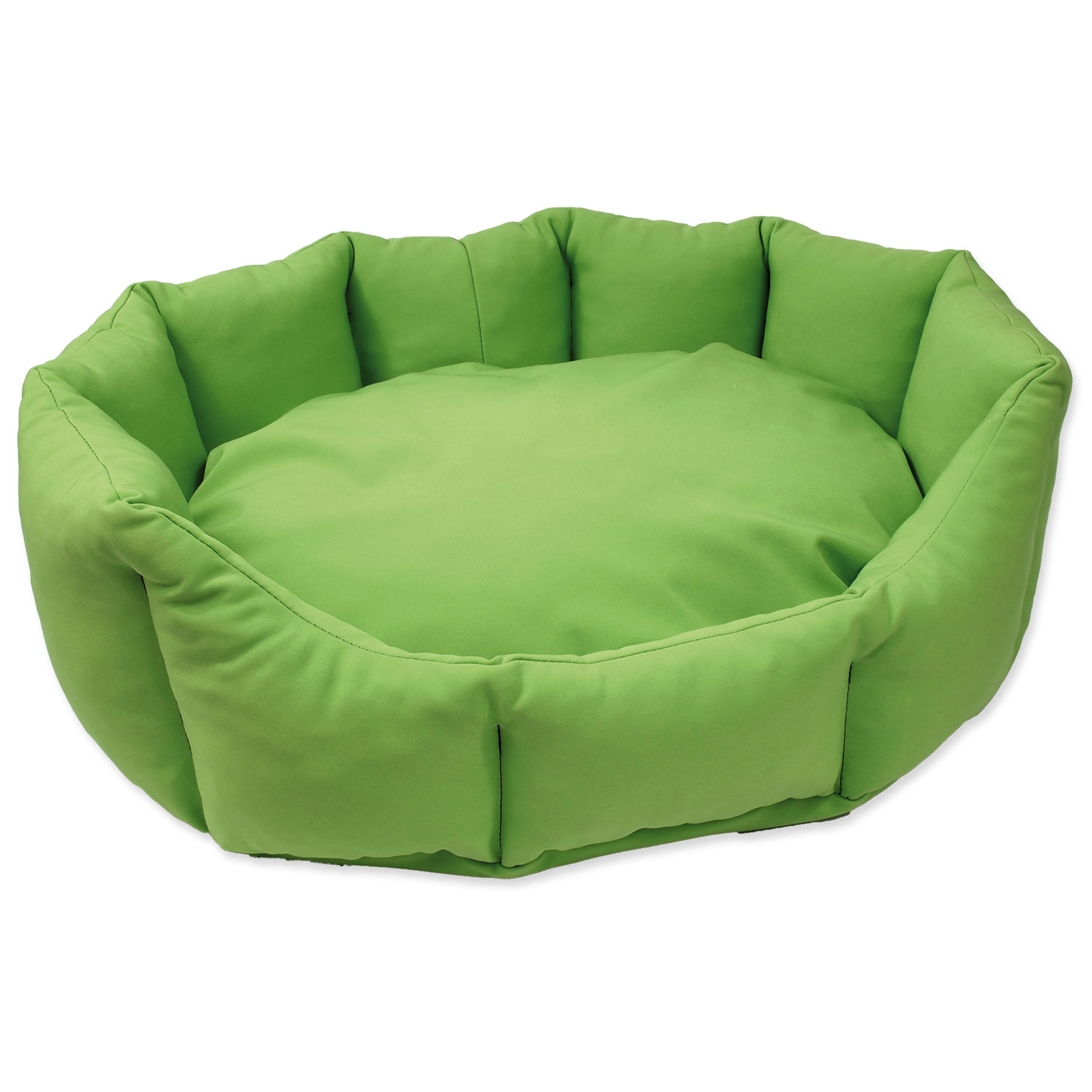 Pelíšek DOG FANTASY Koruna softshell zelený 70 cm