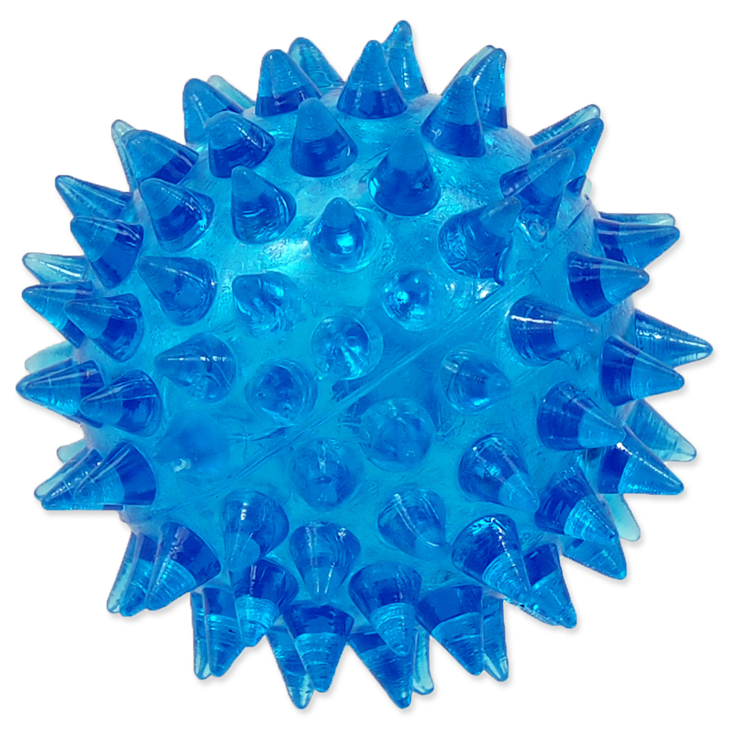 Hračka DOG FANTASY míček pískací modrý 5 cm, 1 ks