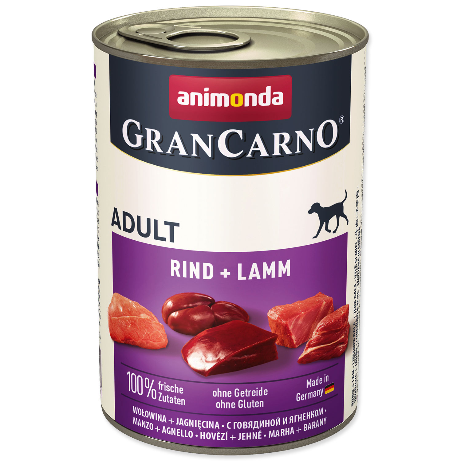 Konzerva ANIMONDA Gran Carno hovězí + jehně