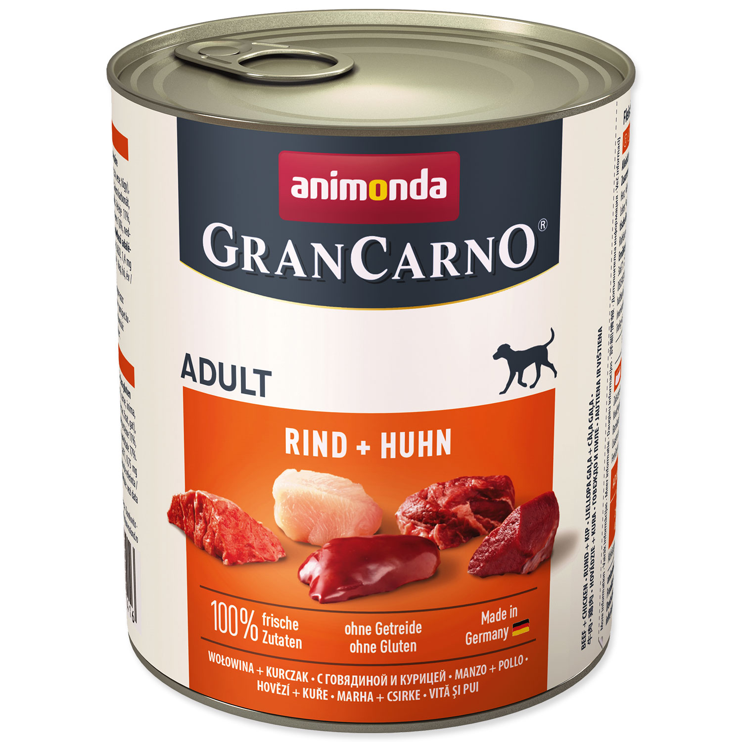 Konzerva ANIMONDA Gran Carno hovězí + kuře