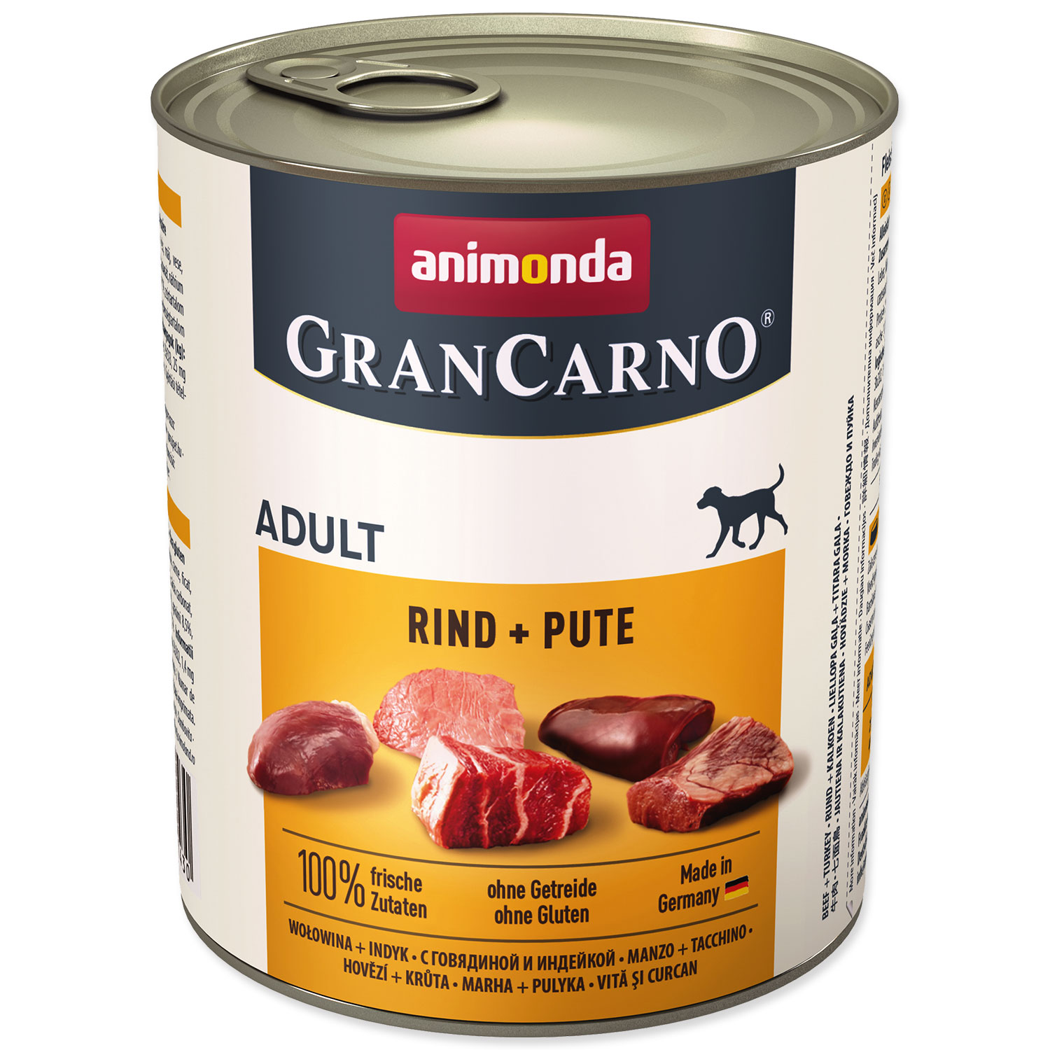 Konzerva ANIMONDA Gran Carno hovězí + krůta