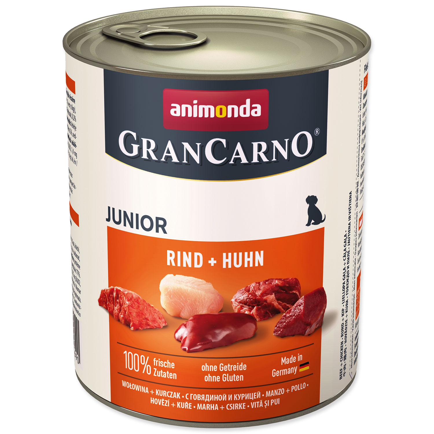 Konzerva ANIMONDA Gran Carno Junior hovězí + kuře