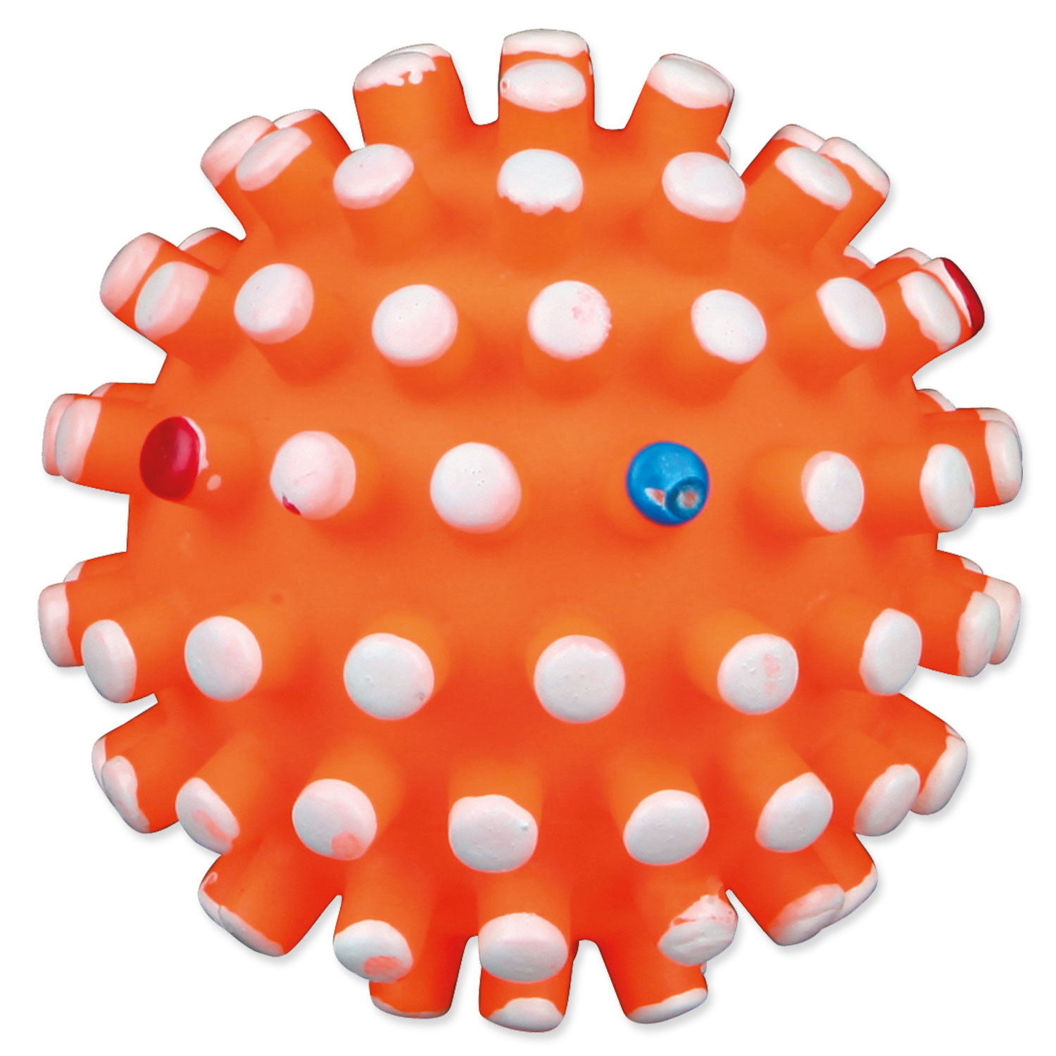 Hračka TRIXIE míček s bodlinami vinylový 7 cm, 1 ks